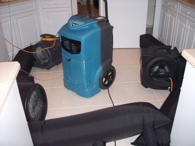 Water Damage Restoration Machinery