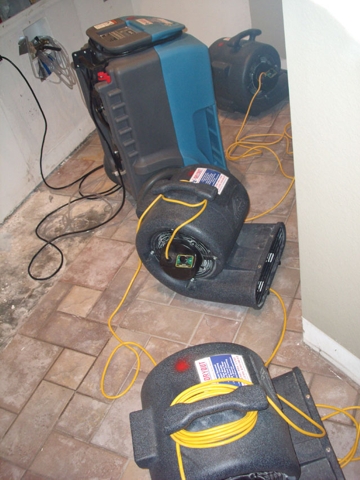 Water Damage Repair Machinery